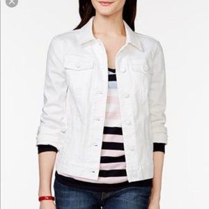 White jean Tommy Hilfiger Jacket